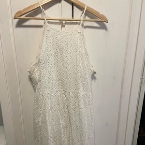 White Eyelet Dress